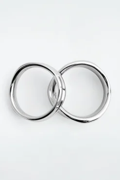Damen COS Schmuck*ABGERUNDETE STAPELRINGE