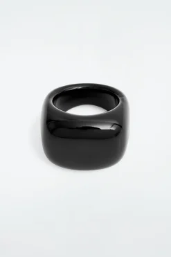 Damen COS Schmuck*ABGERUNDETER GLASRING