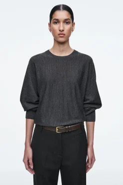 Damen COS Strickmode*ABGERUNDETER PULLOVER AUS MERINOWOLLE