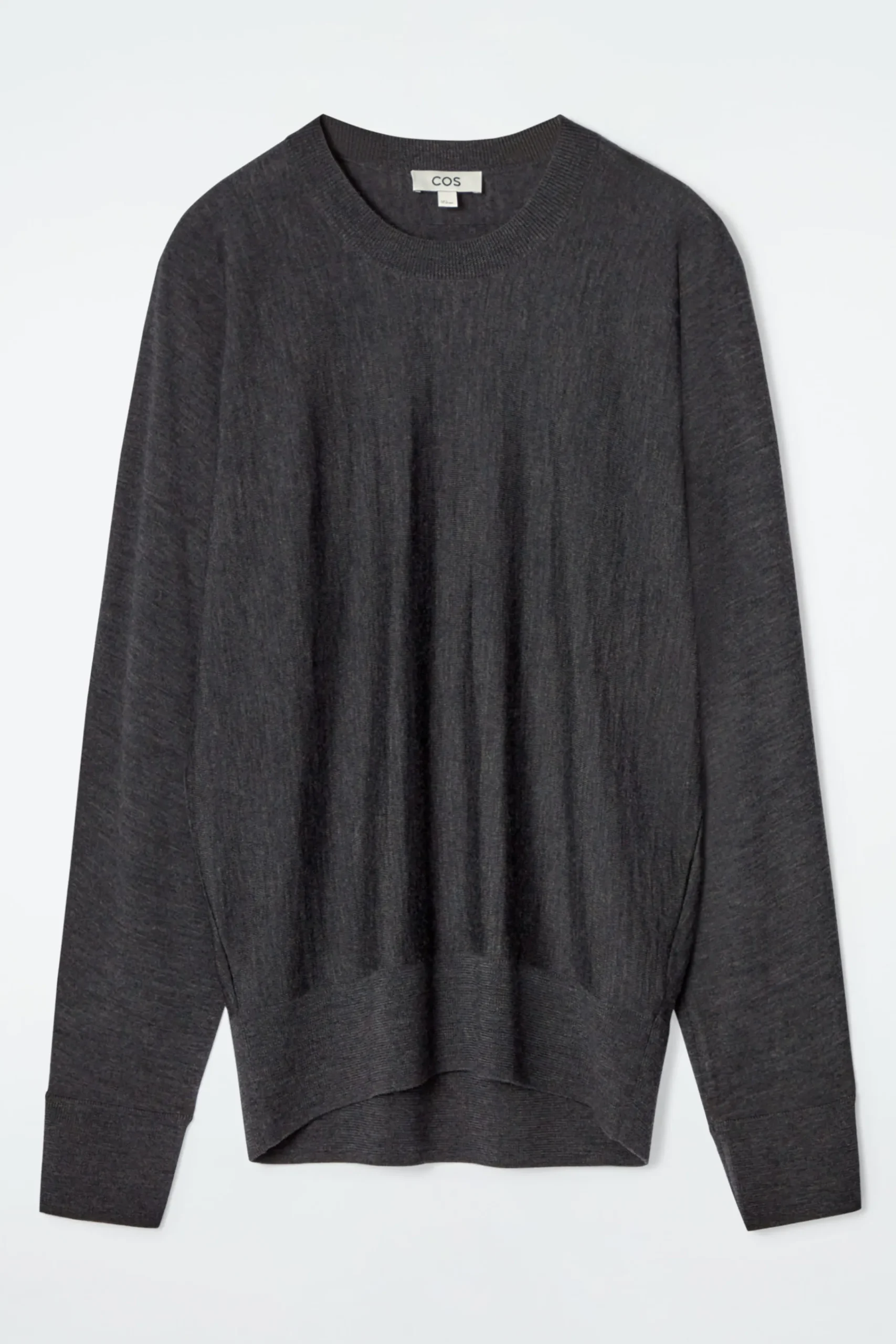 Damen COS Strickmode*ABGERUNDETER PULLOVER AUS MERINOWOLLE