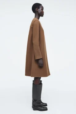 Damen COS Kleider*A-LINIEN-MINIKLEID AUS KOCHWOLLE
