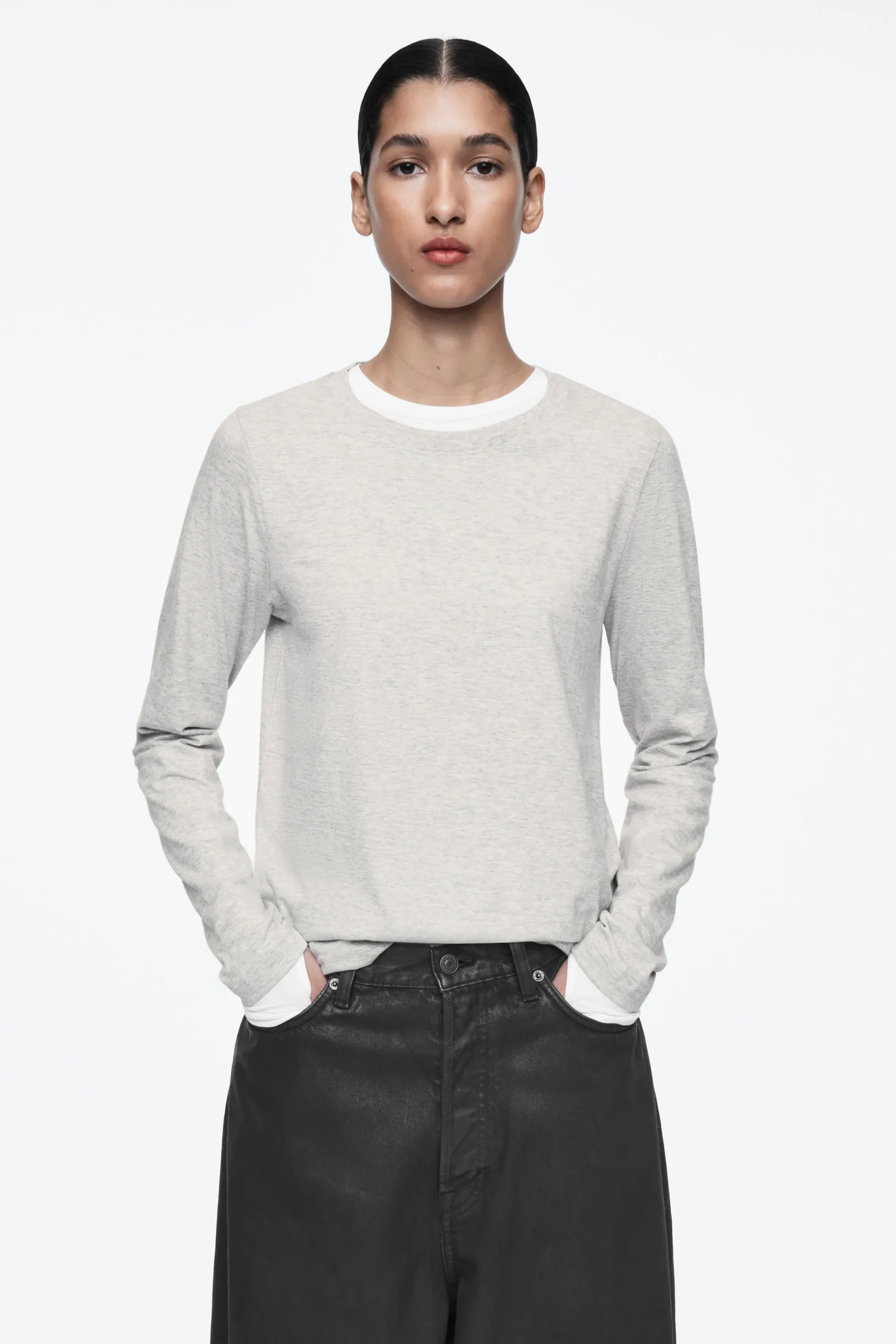 Damen COS T-Shirts | Oberteile*ALLTAGS-LANGARMSHIRT