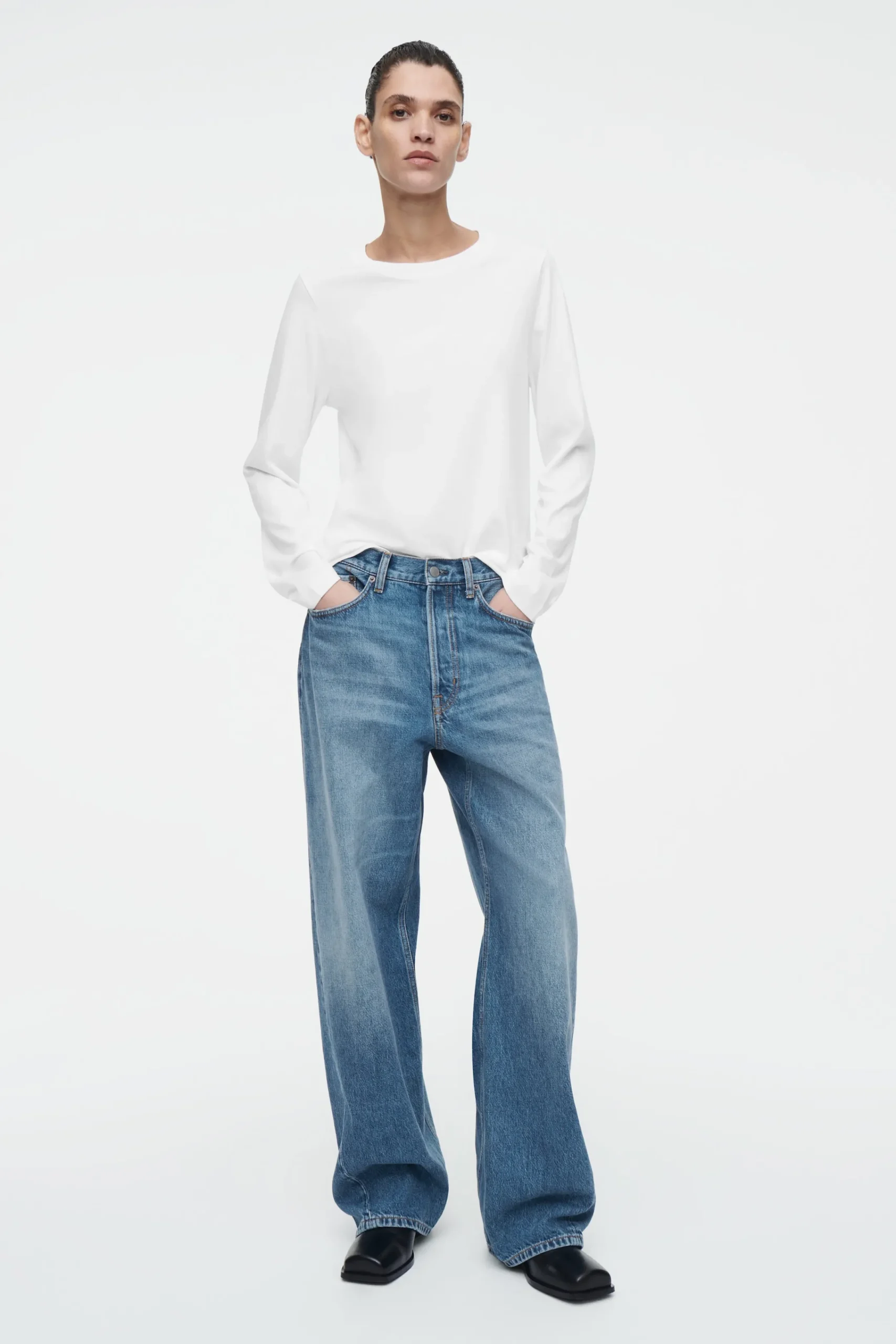 Damen COS T-Shirts | Oberteile*ALLTAGS-LANGARMSHIRT