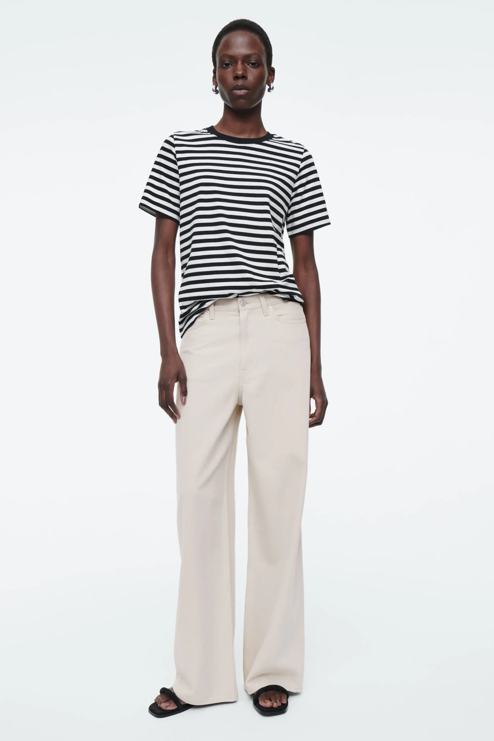 Damen COS T-Shirts | Oberteile*ALLTAGS-T-SHIRT MIT NORMALER PASSFORM