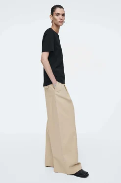 Damen COS T-Shirts | Oberteile*ALLTAGS-T-SHIRT MIT NORMALER PASSFORM