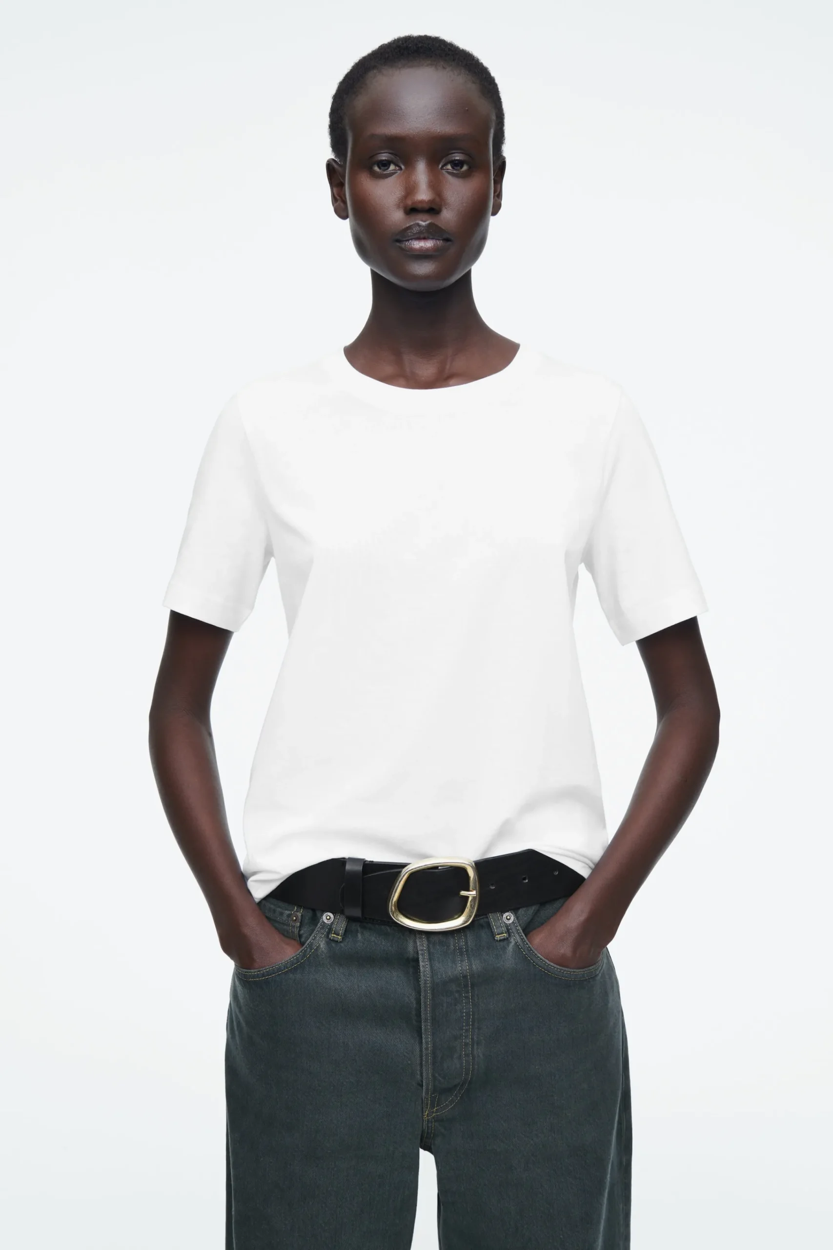 Damen COS T-Shirts | Oberteile*ALLTAGS-T-SHIRT MIT NORMALER PASSFORM