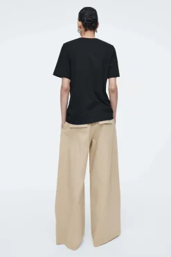Damen COS T-Shirts | Oberteile*ALLTAGS-T-SHIRT MIT NORMALER PASSFORM
