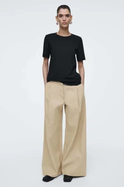 Damen COS T-Shirts | Oberteile*ALLTAGS-T-SHIRT MIT NORMALER PASSFORM