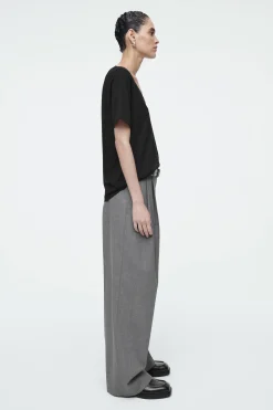 Damen COS T-Shirts | Oberteile*ALLTAGS-T-SHIRT MIT V-AUSSCHNITT