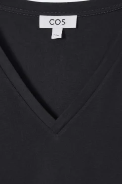 Damen COS T-Shirts | Oberteile*ALLTAGS-T-SHIRT MIT V-AUSSCHNITT