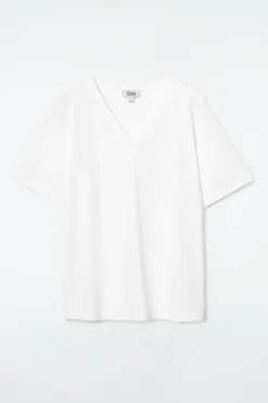 Damen COS T-Shirts | Oberteile*ALLTAGS-T-SHIRT MIT V-AUSSCHNITT
