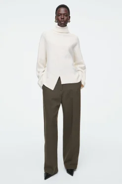 Damen COS Strickmode*ASYMMETRISCHER PULLOVER AUS MERINOWOLLE