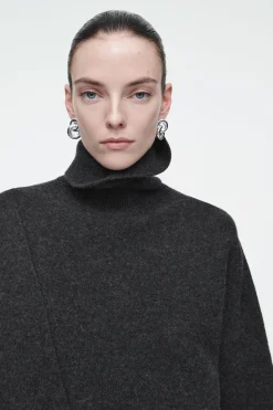 Damen COS Strickmode*ASYMMETRISCHER PULLOVER AUS MERINOWOLLE