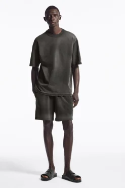Herren COS T-Shirts & Tanktops*AUSGEBLEICHTES OVERSIZED-T-SHIRT AUS BAUMWOLLE