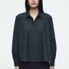 Damen COS Hemden & Blusen | Oberteile*AUSGESTELLTES JEANSHEMD MIT NORMALER PASSFORM