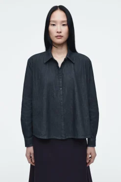 Damen COS Hemden & Blusen | Oberteile*AUSGESTELLTES JEANSHEMD MIT NORMALER PASSFORM