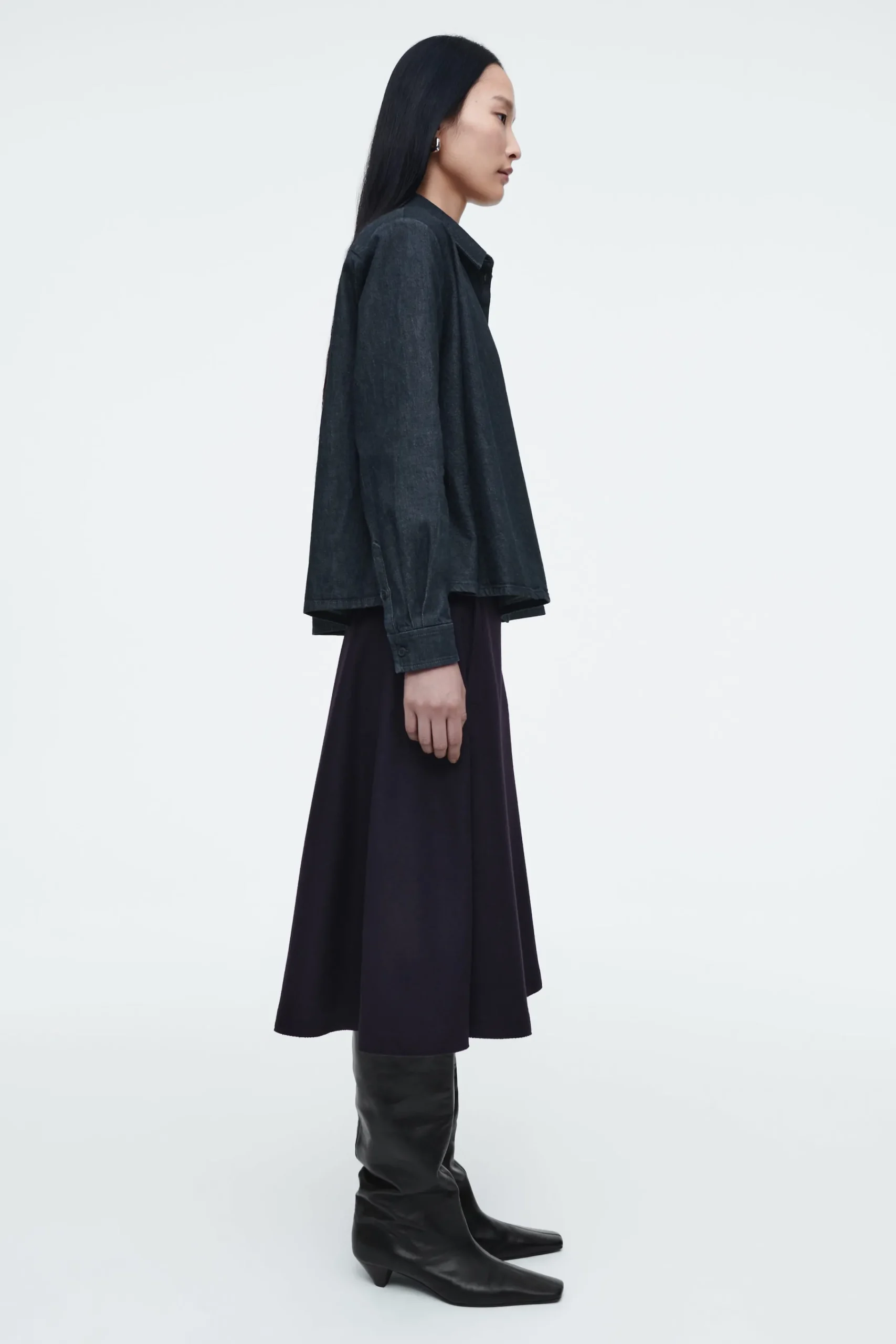 Damen COS Hemden & Blusen | Oberteile*AUSGESTELLTES JEANSHEMD MIT NORMALER PASSFORM