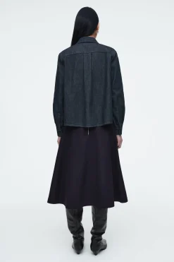 Damen COS Hemden & Blusen | Oberteile*AUSGESTELLTES JEANSHEMD MIT NORMALER PASSFORM