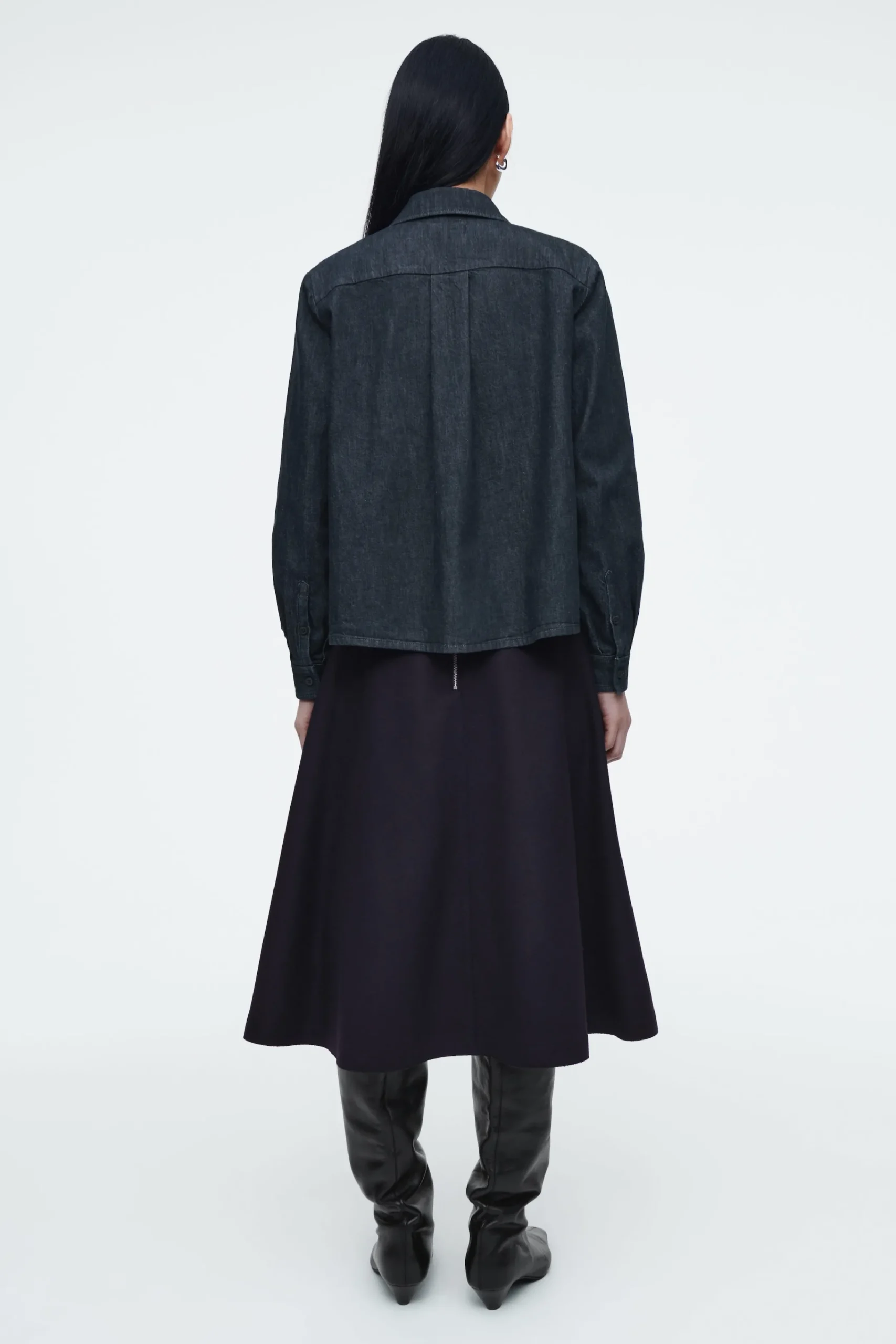Damen COS Hemden & Blusen | Oberteile*AUSGESTELLTES JEANSHEMD MIT NORMALER PASSFORM
