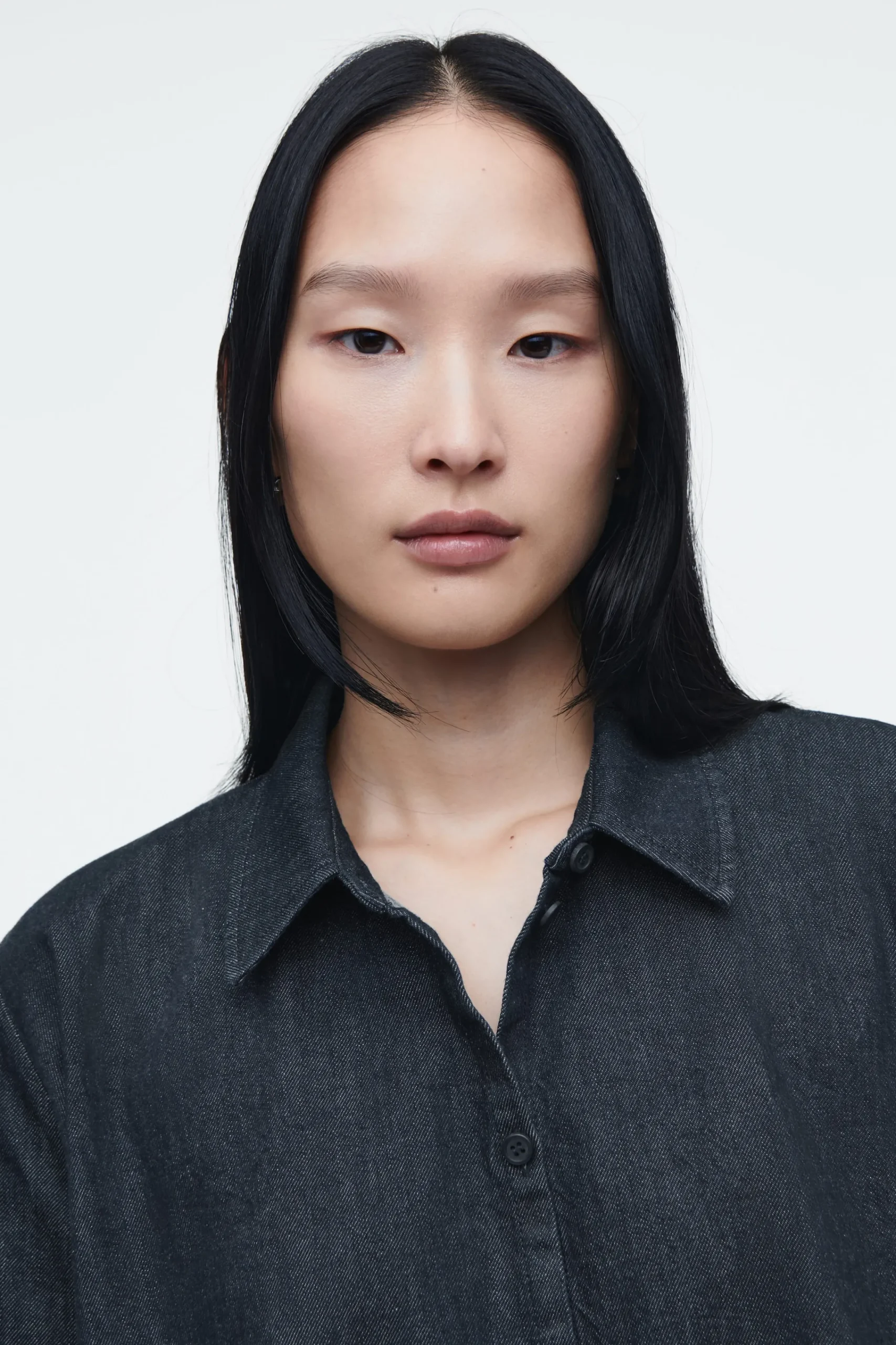 Damen COS Hemden & Blusen | Oberteile*AUSGESTELLTES JEANSHEMD MIT NORMALER PASSFORM