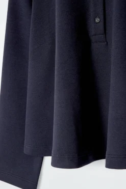 Damen COS Oberteile*AUSGESTELLTES POLOSHIRT AUS BAUMWOLLJERSEY