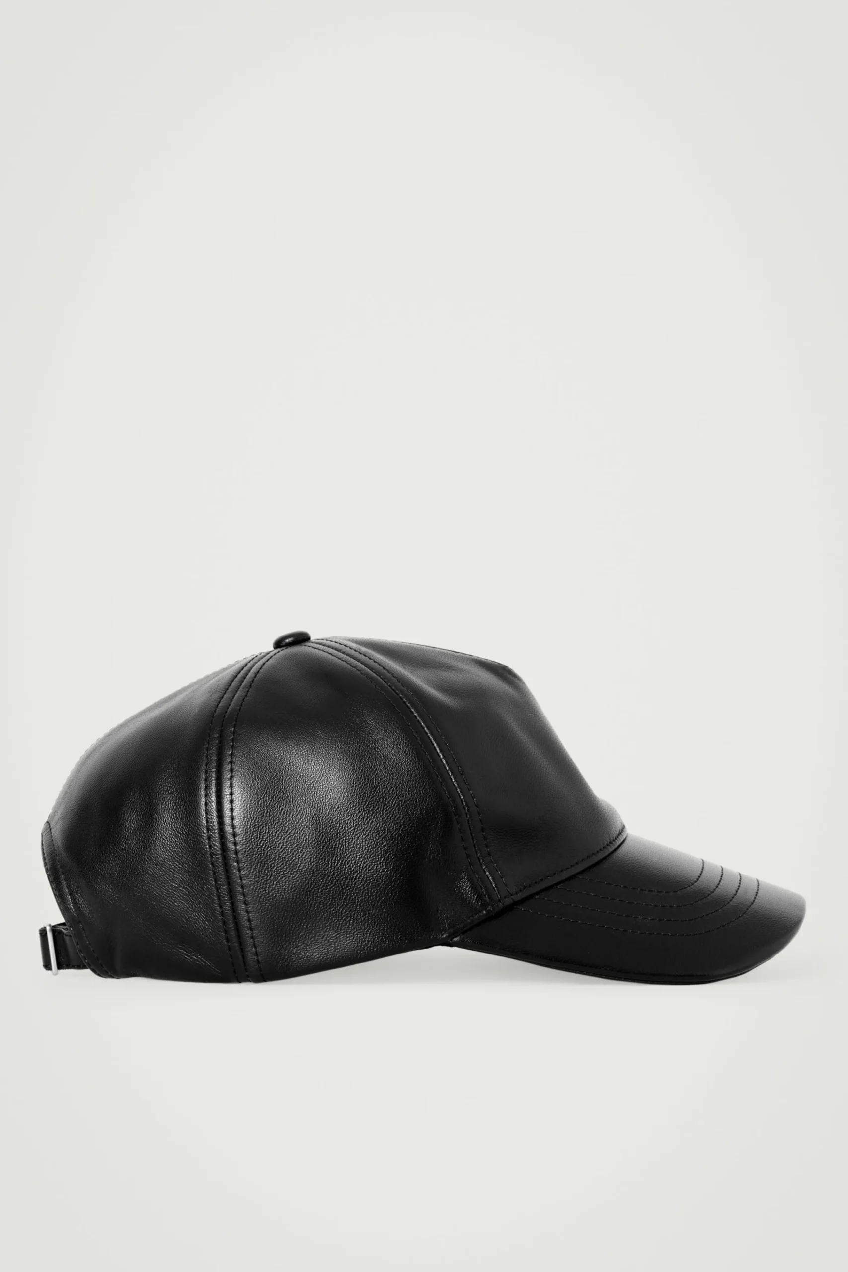 Herren COS Kleine Lederwaren | Mützen, Schals & Handschuhe*BASECAP AUS LEDER