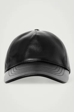 Herren COS Kleine Lederwaren | Mützen, Schals & Handschuhe*BASECAP AUS LEDER