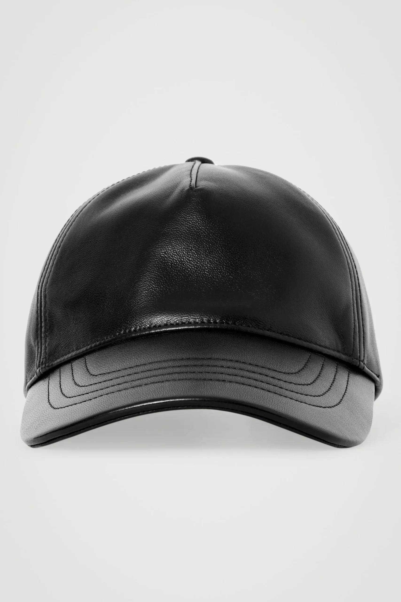 Herren COS Kleine Lederwaren | Mützen, Schals & Handschuhe*BASECAP AUS LEDER