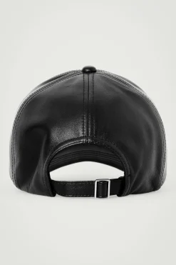 Herren COS Kleine Lederwaren | Mützen, Schals & Handschuhe*BASECAP AUS LEDER