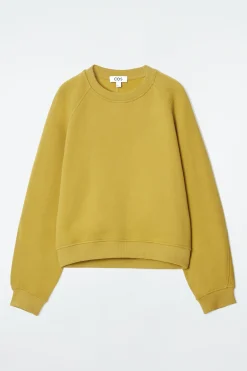 Damen COS Oberteile*BAUMWOLLJERSEY-SWEATSHIRT MIT KOKONSILHOUETTE