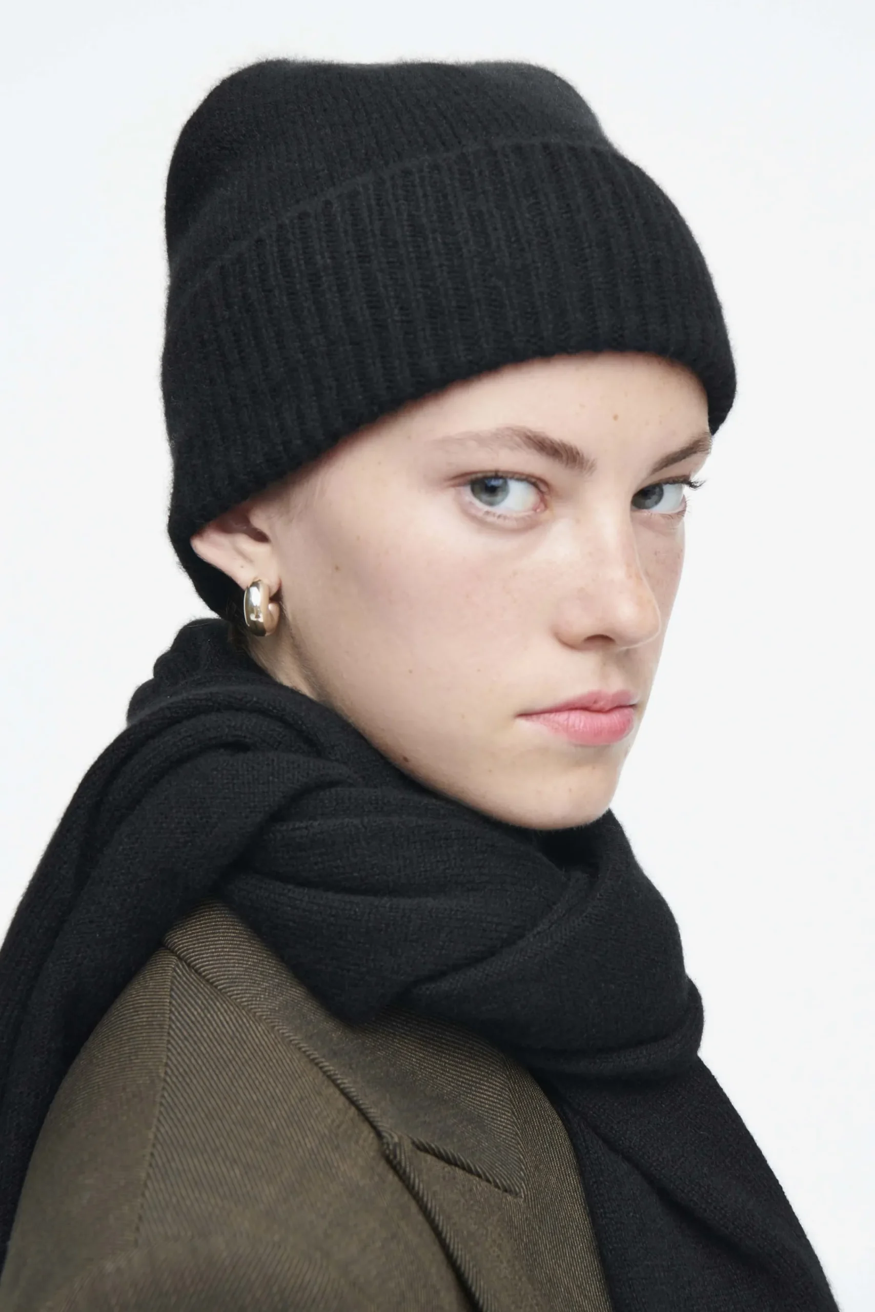 Damen COS Mützen, Schals & Handschuhe*BEANIE AUS REINEM KASCHMIR