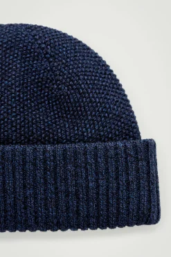 Herren COS Mützen, Schals & Handschuhe*BEANIE AUS STRUKTURIERTER WOLLE