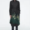 Damen COS Kleider*BEDRUCKTES HEMDKLEID MIT GÜRTEL