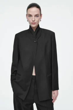 Damen COS Mäntel & Jacken*BLAZER AUS WOLLE MIT STEHKRAGEN
