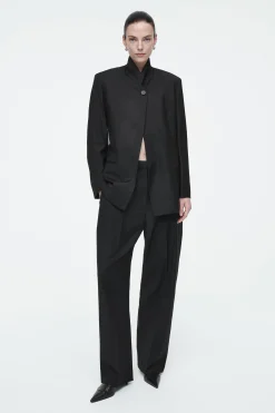 Damen COS Mäntel & Jacken*BLAZER AUS WOLLE MIT STEHKRAGEN