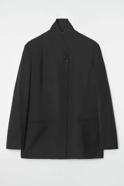 Damen COS Mäntel & Jacken*BLAZER AUS WOLLE MIT STEHKRAGEN