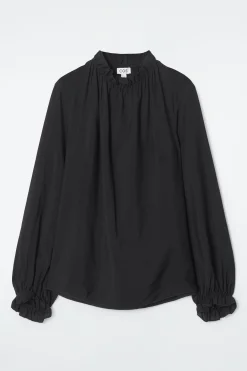 Damen COS Hemden & Blusen | Oberteile*BLUSE MIT STEHKRAGEN UND RAFFUNGEN