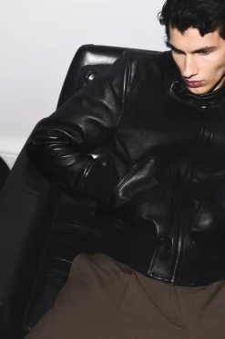 Herren COS Mäntel & Jacken*BOMBERJACKE AUS LEDER