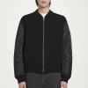 Herren COS Strickmode | Mäntel & Jacken*BOMBERJACKE AUS MERINOWOLLE UND NYLON