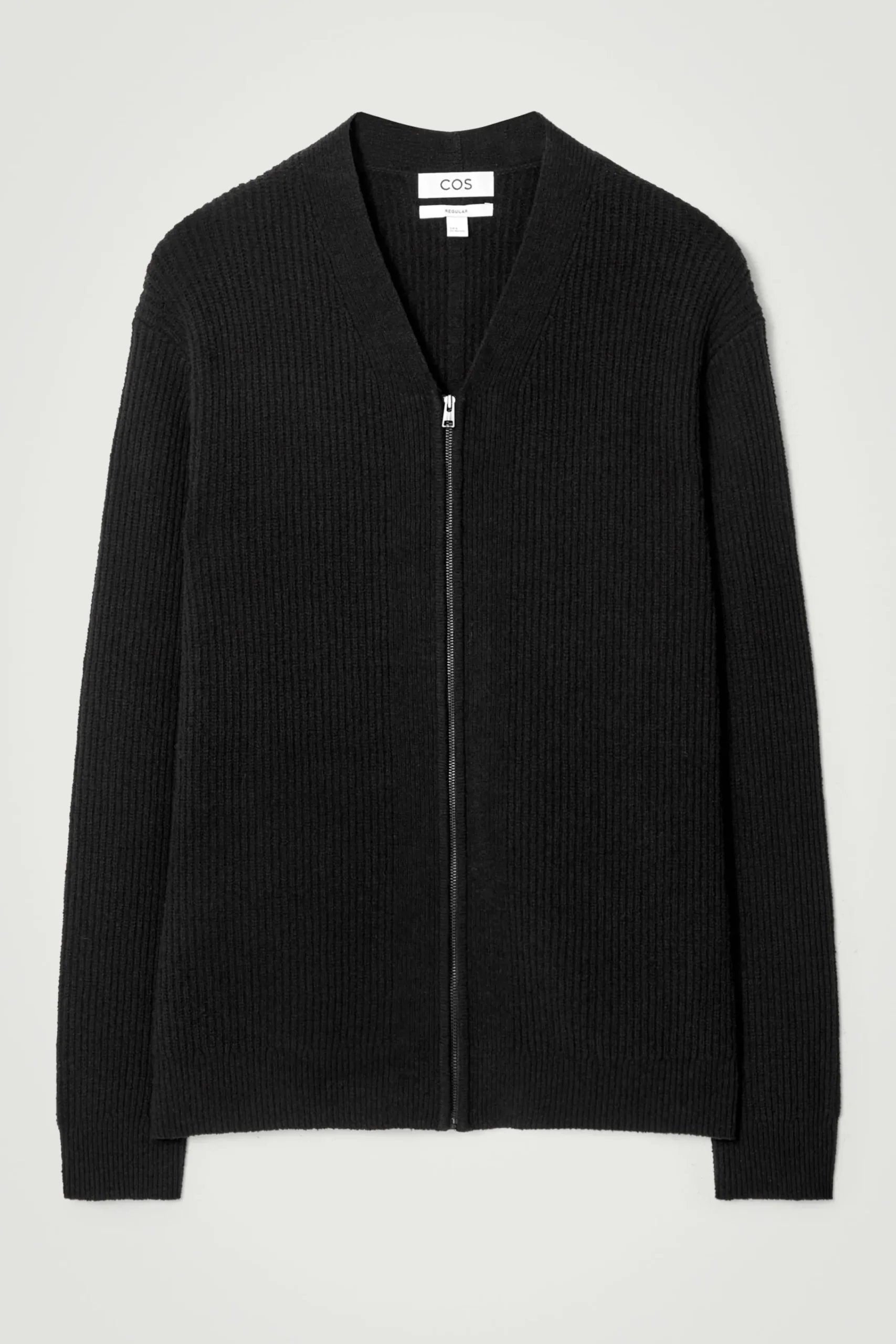 Herren COS Strickjacken | Strickmode*BOUCLÉ-STRICKJACKE MIT V-AUSSCHNITT