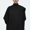 Damen COS Hybridmodelle | Mäntel & Jacken*CAPE AUS DOUBLEFACE-WOLLE MIT SCHALDETAIL