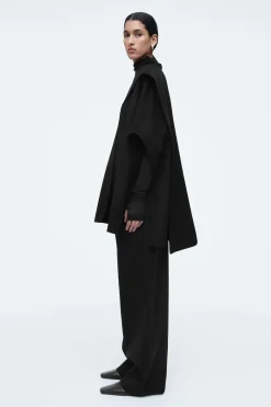 Damen COS Hybridmodelle | Mäntel & Jacken*CAPE AUS DOUBLEFACE-WOLLE MIT SCHALDETAIL