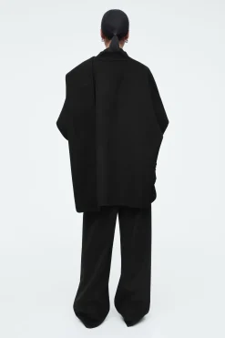 Damen COS Hybridmodelle | Mäntel & Jacken*CAPE AUS DOUBLEFACE-WOLLE MIT SCHALDETAIL