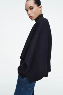 Damen COS Hybridmodelle | Mäntel & Jacken*CAPE AUS WOLLE MIT SCHALDETAIL