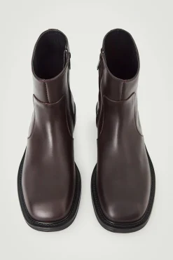 Herren COS Schuhe*CHELSEA-BOOTS AUS LEDER