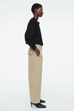 Damen COS Hosen*CHINOHOSE AUS BAUMWOLL-TWILL