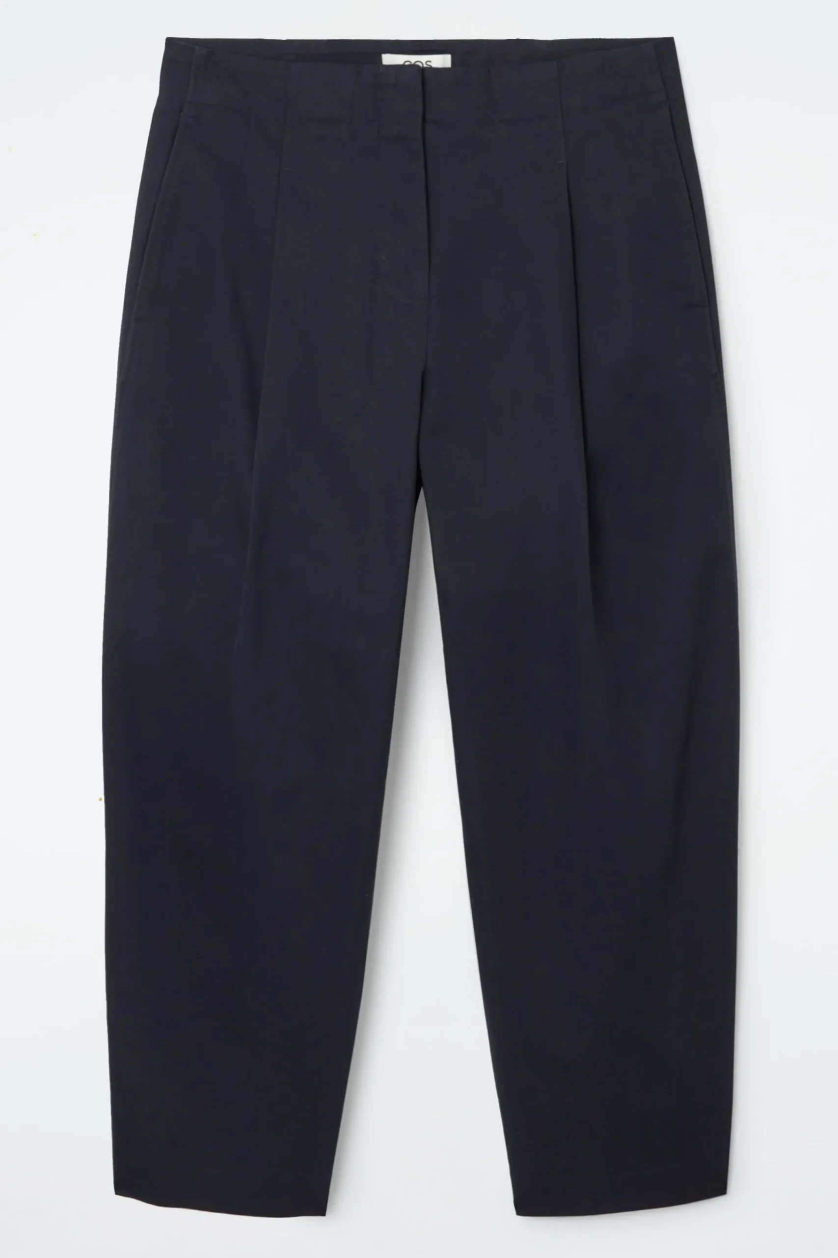 Damen COS Hosen*CHINOHOSE MIT FALTEN UND BARREL-BEIN