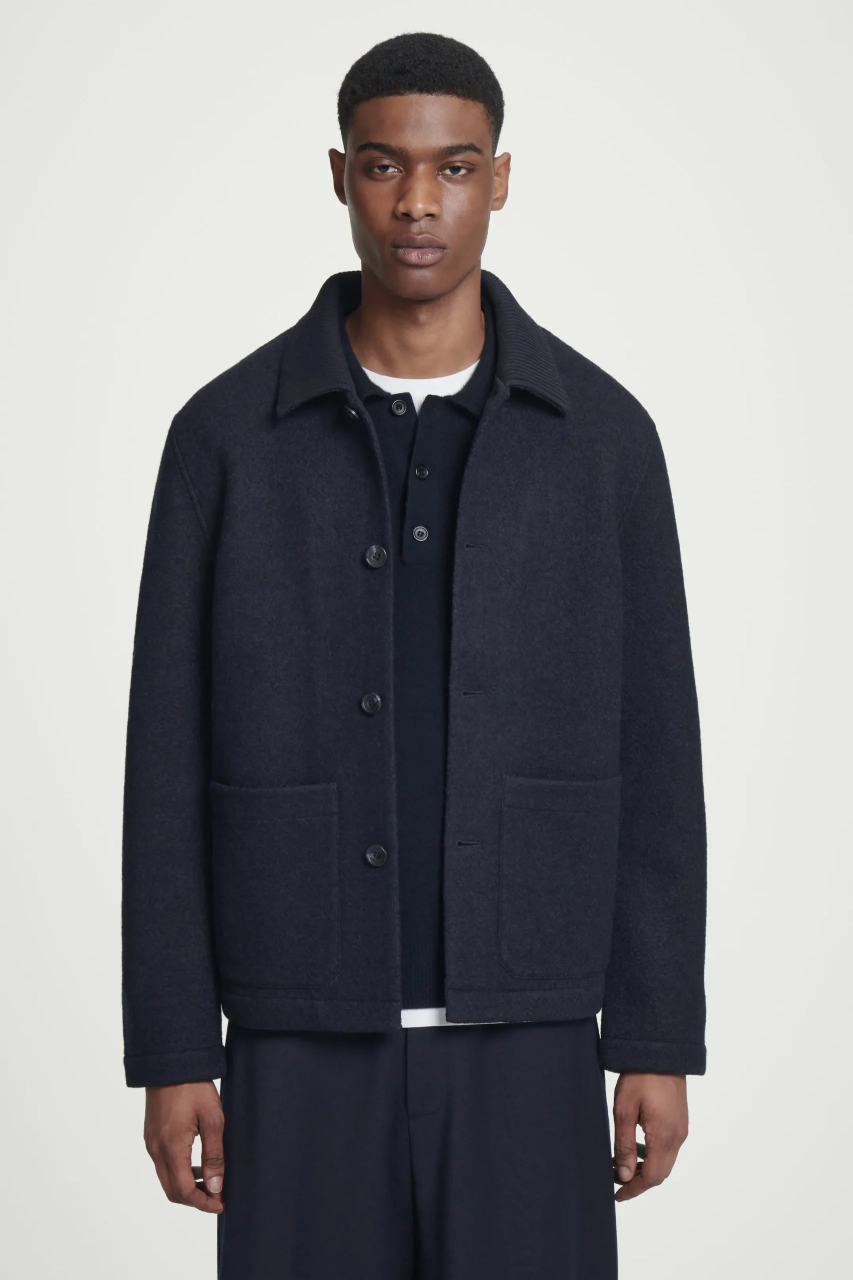 Herren COS Mäntel & Jacken*CHORE JACKET AUS GEKOCHTER WOLLE