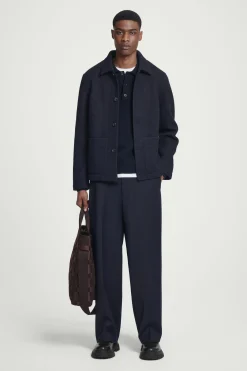 Herren COS Mäntel & Jacken*CHORE JACKET AUS GEKOCHTER WOLLE