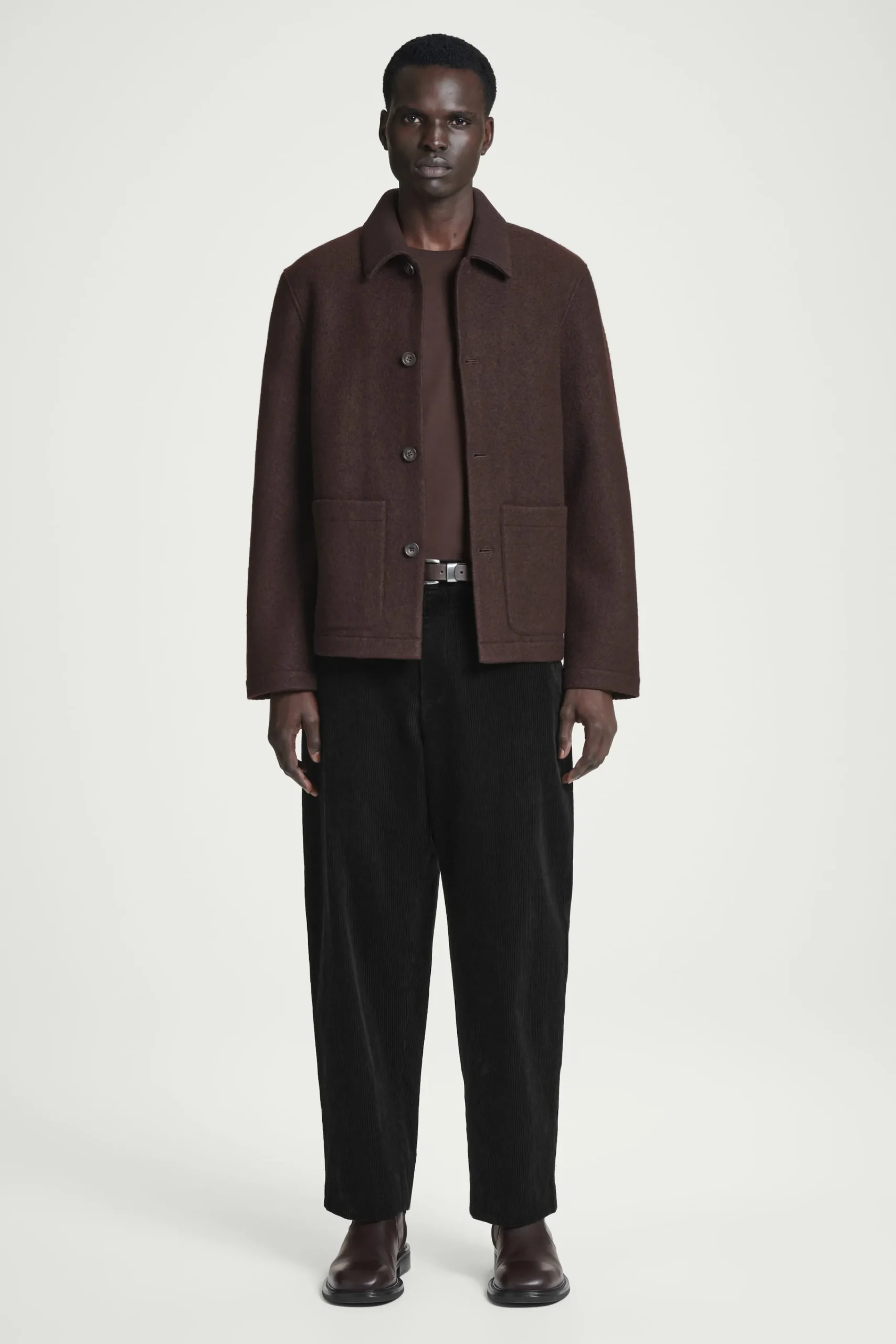 Herren COS Mäntel & Jacken*CHORE JACKET AUS GEKOCHTER WOLLE